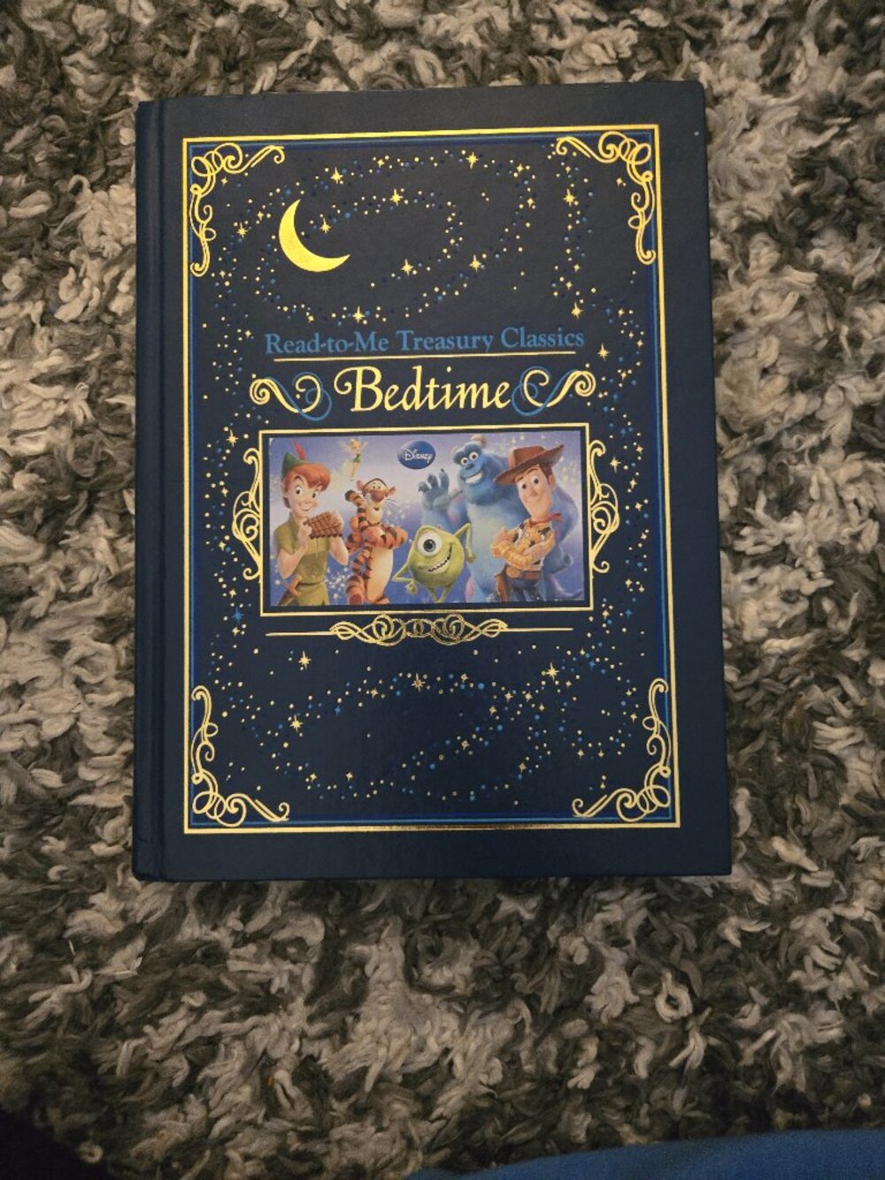 Disney Bedtime Treasury Classics | Hardcover | Navy Blue